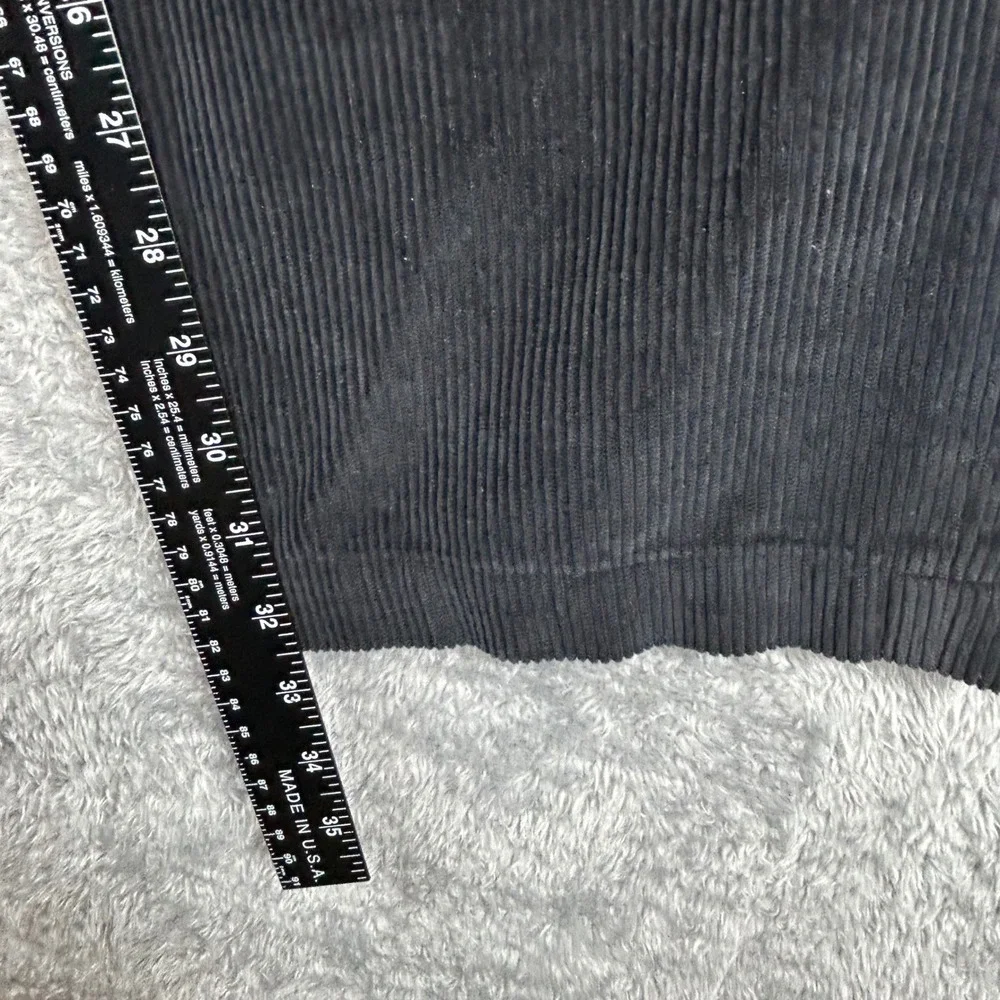 Brooks Brothers Hudson Corduroy Pants Mens W35 L33 Dark Blue‎ Straight Leg - Picture 6 of 11